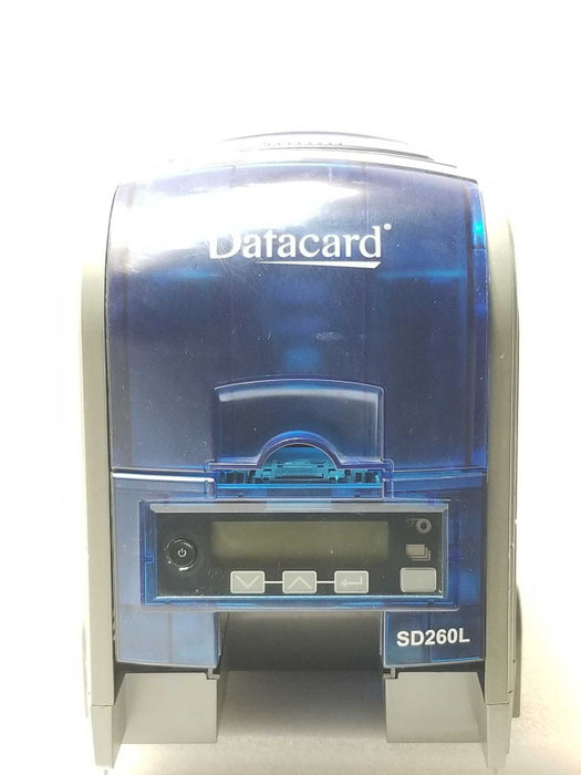 Datacard SD260L PX30 506308-088 Single Sided ID Card Printer, Read AS-IS _