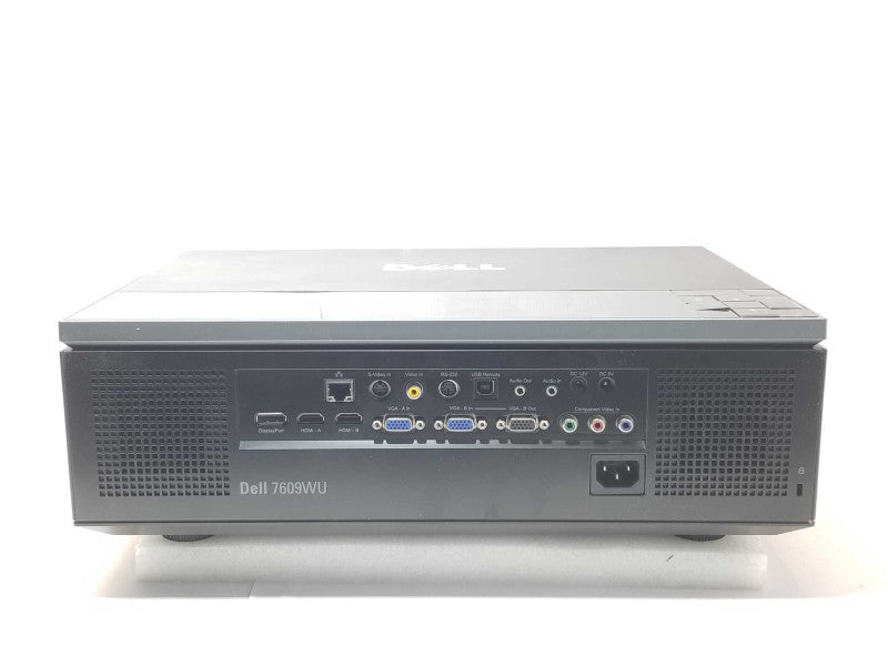 Dell 7609WU 1080p 3,850 ANSI Lumens DLP Projector 583 Lamp Hours, HDMI/Display _