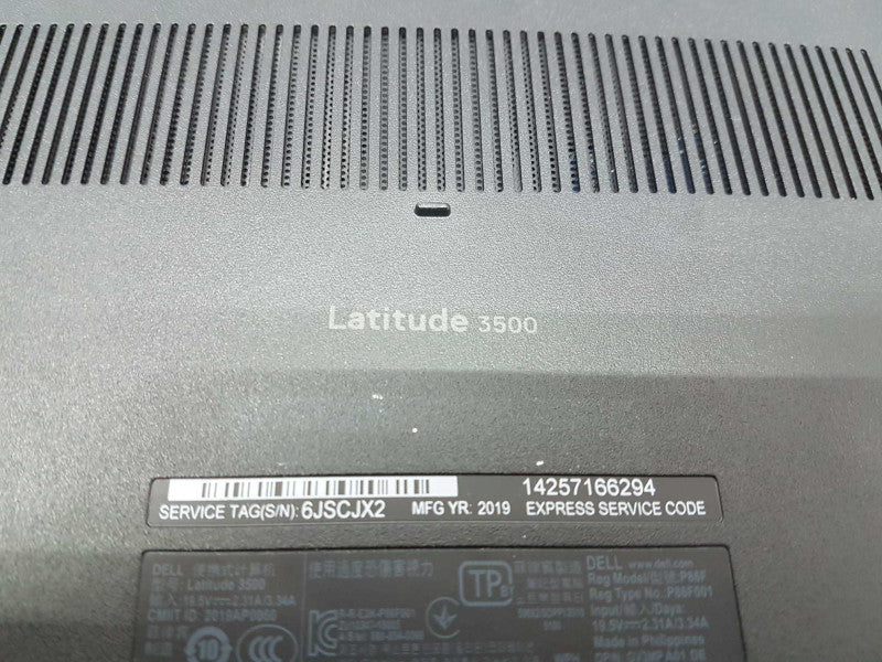 Dell Lattitude 3500 i5-8265U @ 1.60ghz / 8gb ram / 512gb SSD / 15.6\\" / READ #