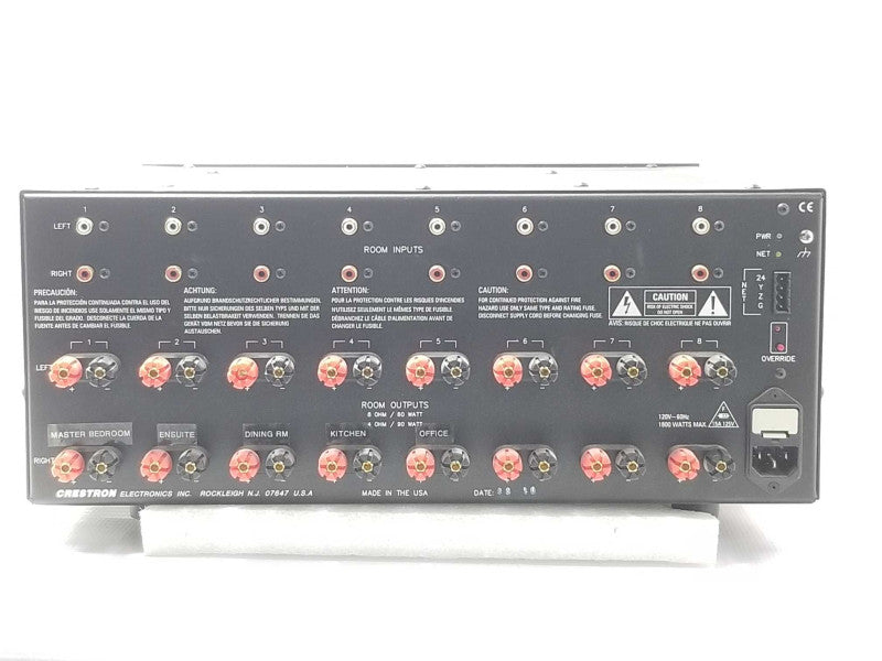 Crestron CNAMPX-16x60 Amp 16-Channel Multi-Room Amplifier, Read _