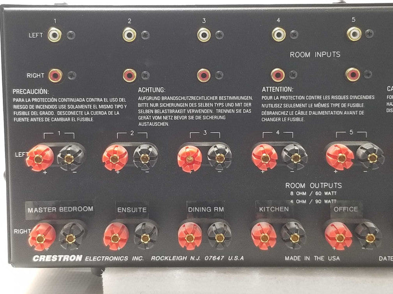 Crestron CNAMPX-16x60 Amp 16-Channel Multi-Room Amplifier, Read _
