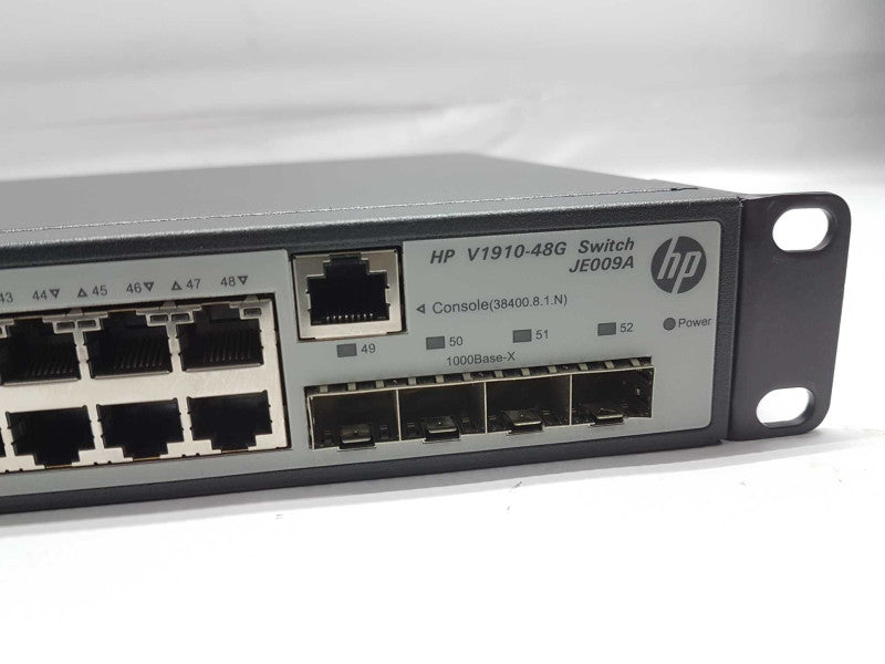 HP V1910-48G Switch JE009A - 48x port gigabit - factory reset #