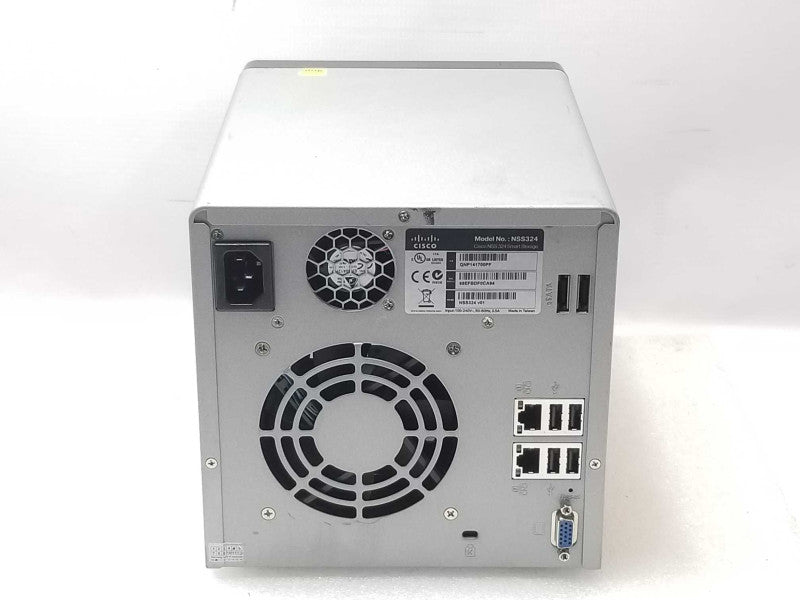 Cisco NSS324 4 Bay Network Attached Storage QNAP TS-459, 1x 8TB HDD  _