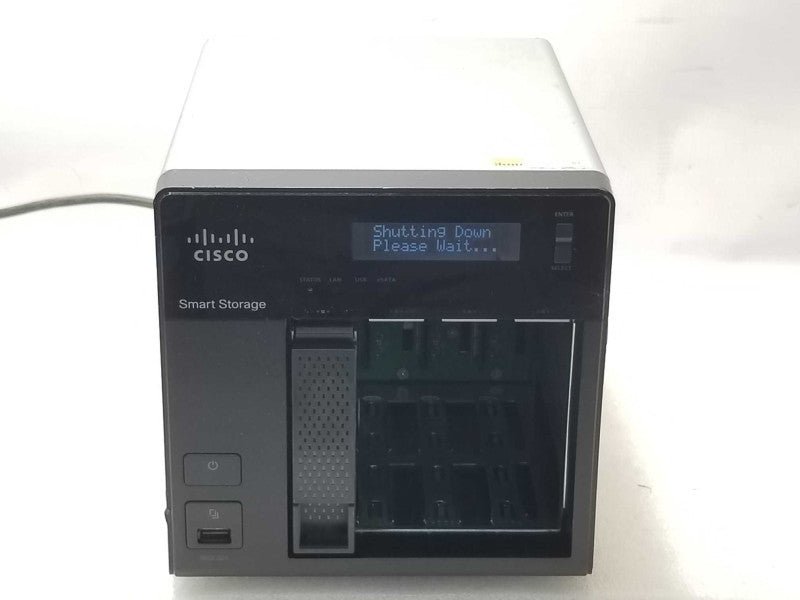 Cisco NSS324 4 Bay Network Attached Storage QNAP TS-459, 1x 8TB HDD  _