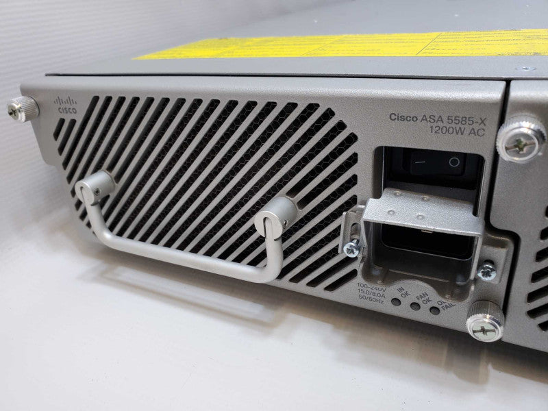 Cisco ASA 5585-X FireWall Chassis with SSP-10 MODULE & 1200W DUAL PWR (