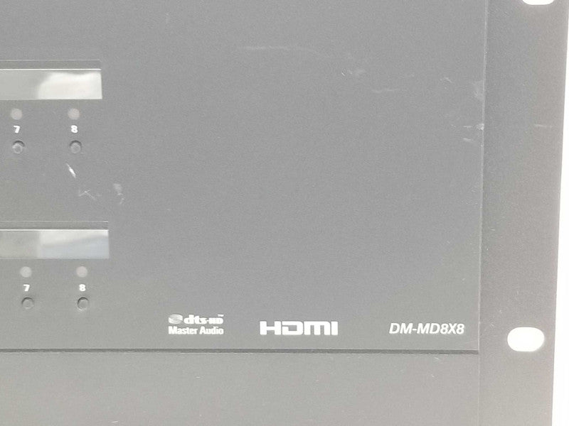 Crestron DM-MD8X8 Digital Media Switcher w/ 2x DMC-HD, 6x DMC-C, DMCO-55, Read _