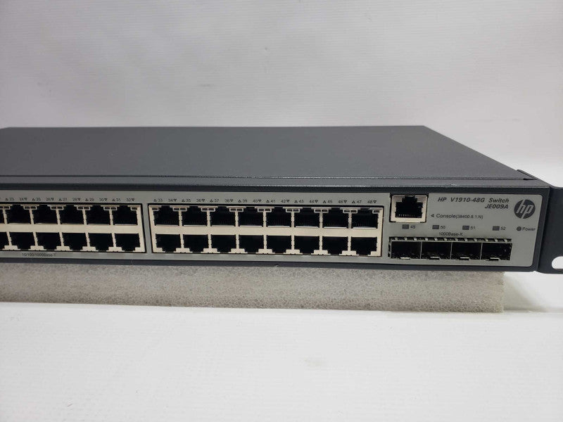 HP V1910-48G JE009A - 48-Port Gigabit Managed Ethernet Switch FACTORY RESET )