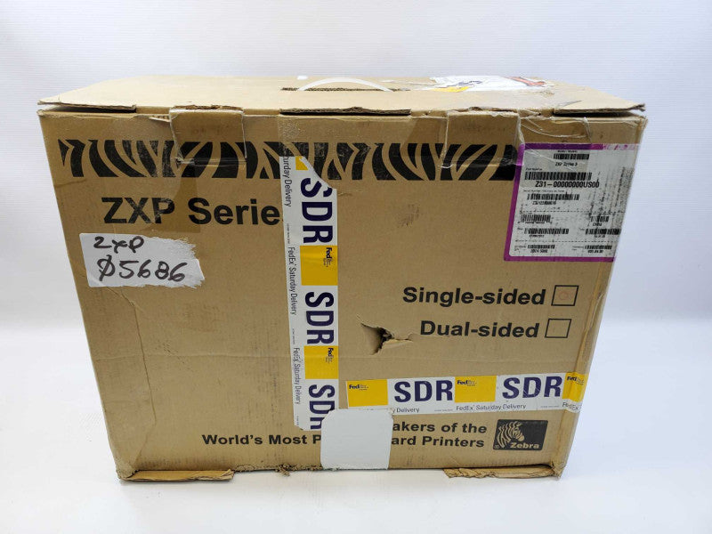 Zebra ZXP Series 3 Double-sided ID Card Printer Ethernet USB (