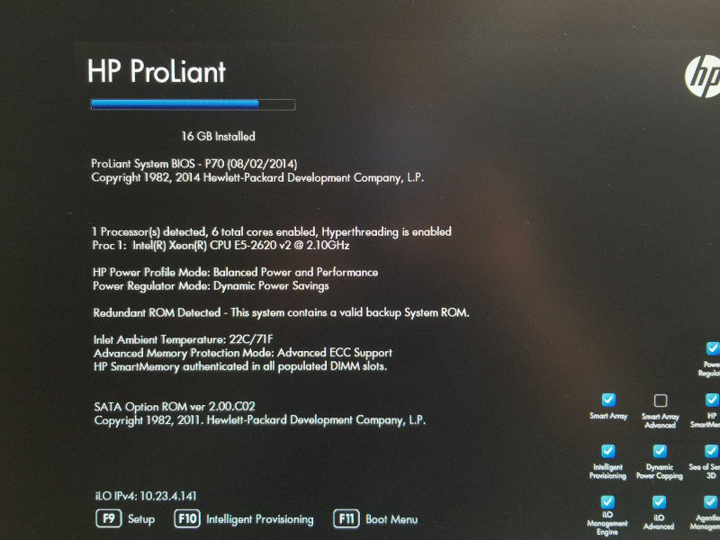 HP Proliant DL380p G8, 1x Xeon E5-2620v2 2.1GHz 6C, 16GB, 1xPSU P420i 8x2.5\\" _