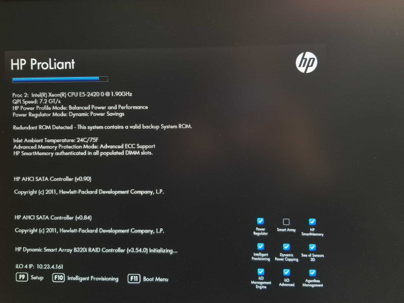 HP Proliant DL380e G8, 2x Xeon E5-2420 1.9GHz 6C, 32GB, 2xPSU B320i 8x2.5\\" _