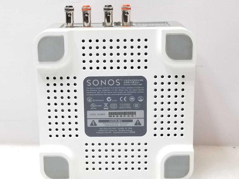Sonos Connect:Amp Digital Media Streamer, Read _