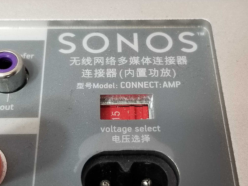 Sonos Connect:Amp Digital Media Streamer, Read _