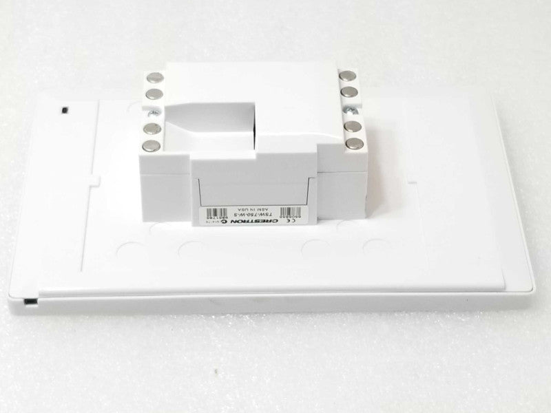 Crestron TSW-750-W-S with TSW-750-TTK-W-S table top stand _