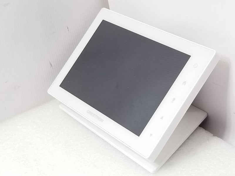 Crestron TSW-750-W-S with TSW-750-TTK-W-S table top stand _