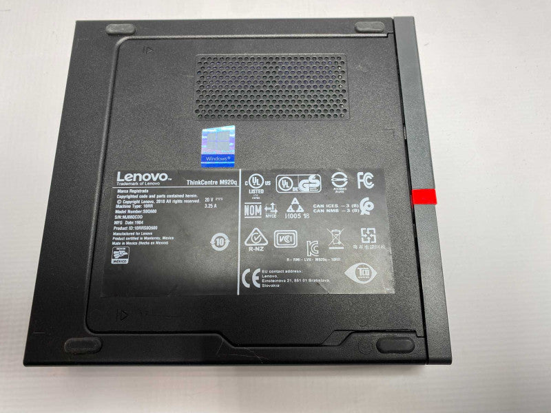 Lenovo ThinkCentre M920q Tiny with i5-8500T (6 core) CPU 8GB RAM & 1TB HDD -