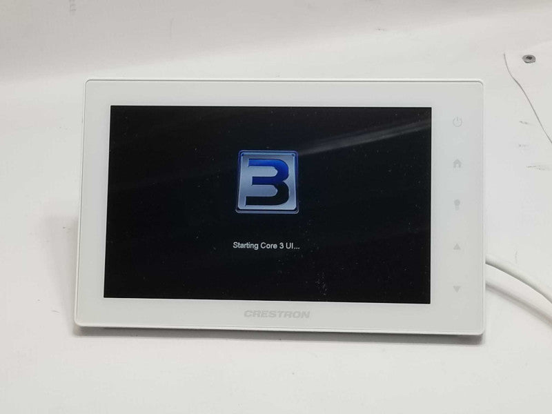 Crestron TSW-750-W-S 7\\" Touch Panel, Factory Reset, Read _