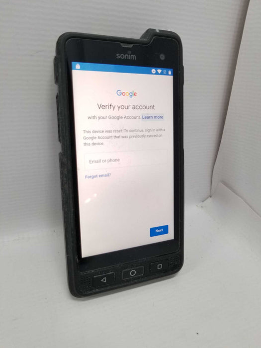 Sonim XP8800 Black XP8 Single Sim Rugged Phone, AS-IS READ* ~