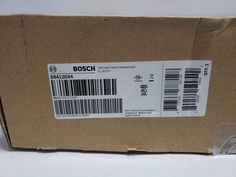 Bosch D9412GV4 - 246 Point Control Communicator NEW OPEN BOX )