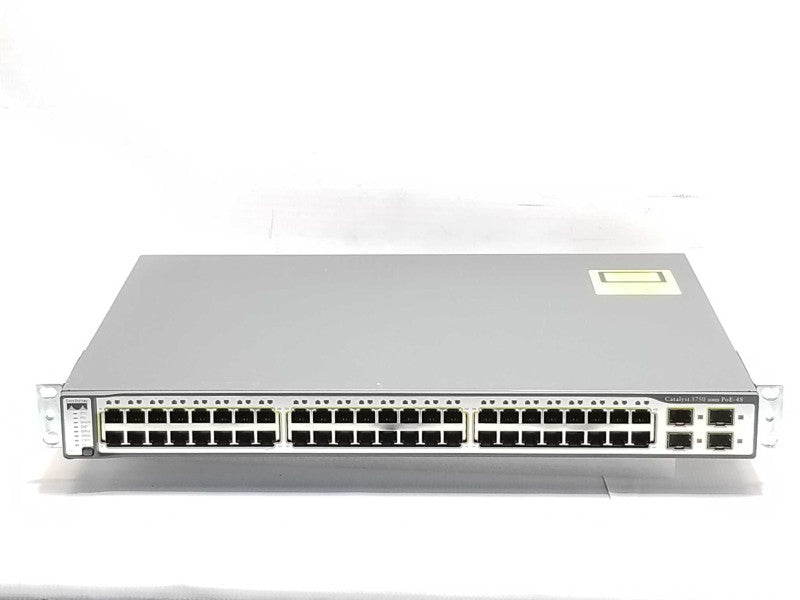 Cisco Catalyst WS-C3750-48PS-S v05 48 Port PoE Fast Ethernet Switch 4x SFP _