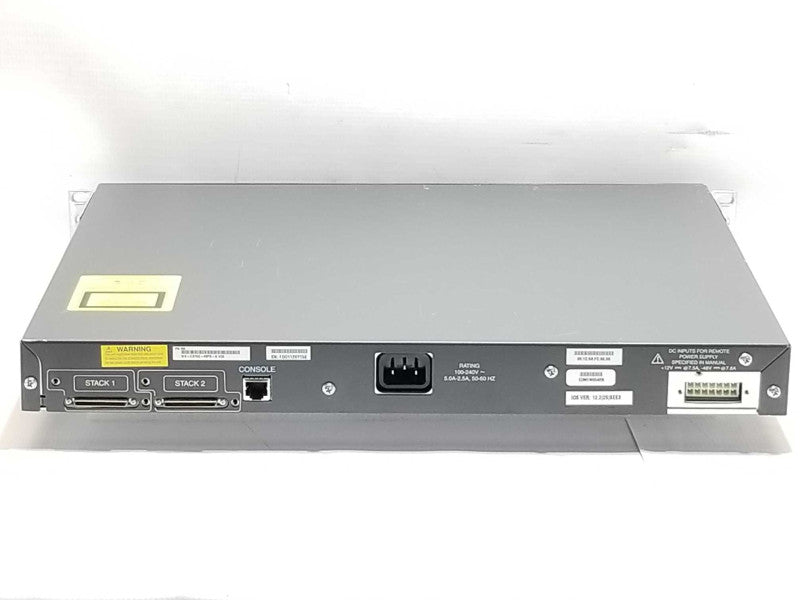 Cisco Catalyst WS-C3750-48PS-S v05 48 Port PoE Fast Ethernet Switch 4x SFP _