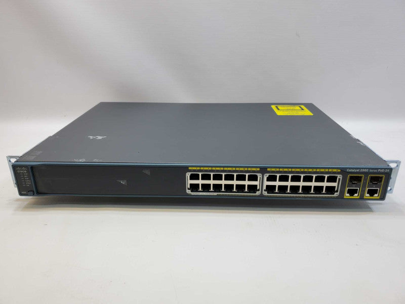 Cisco Catalyst 2960 WS-C2960-24PC-L 24-Port Fast Managed PoE Ethernet Switch (