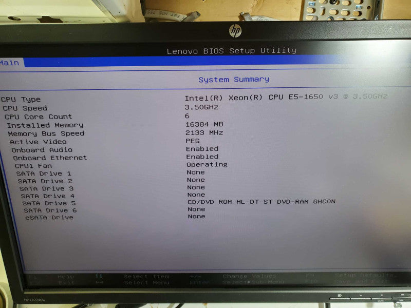 Lenovo Thinkstation P500 Xeon E5-1620 V3 @ 3.50ghz / 16gb ram +