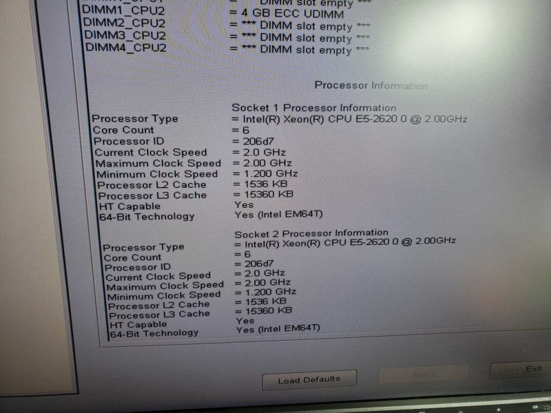 Dell Precision T5600 2x Xeon E5-2620 0 @2.0GHz 8GB RAM +