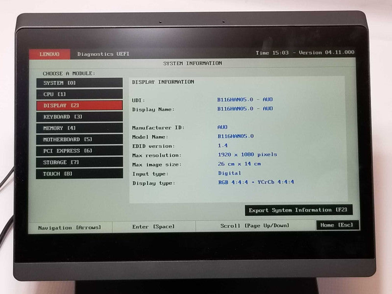 Lenovo Thinksmart Hub 500 11.6\\"Touch Core i5-7500T 128GBSSD 8GB, W/ AC Adapter _