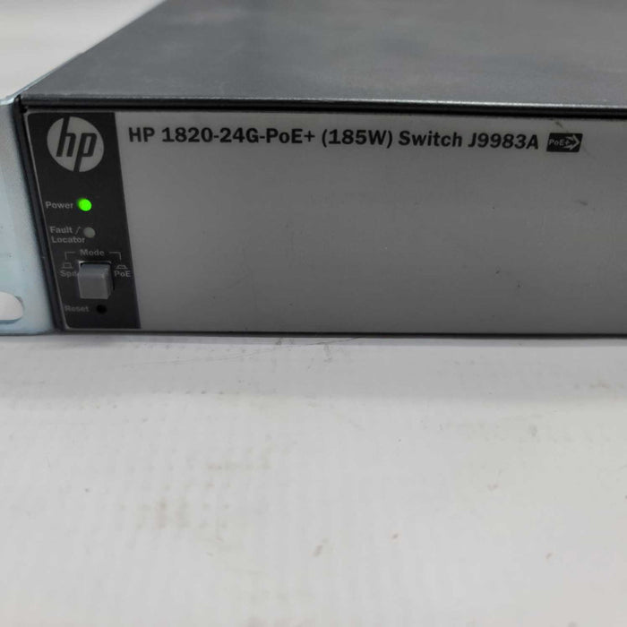 HP J9983A 24 Port Gigabit PoE+ Layer 2 Switch, 1820-24G-PoE+ =