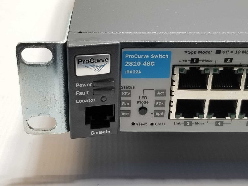 HP ProCurve 2810-48G J9022A 48 Port Gigabit Managed Ethernet Switch _