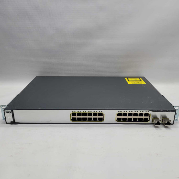 Cisco WS-C3750-24PS-S 24-Ports Layer 3 Switch =