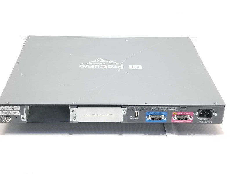 HP ProCurve HP J9148A 2910al-48G-PoE+ 48-Port Managed Gig Switch Read _