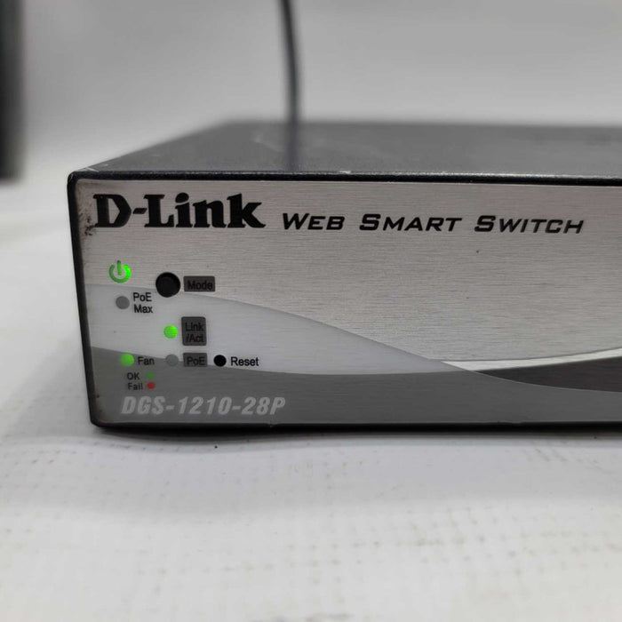 D-Link Web Smart DGS-1210-28P 24 Port L2 Managed Switch CCTV with POE ports =