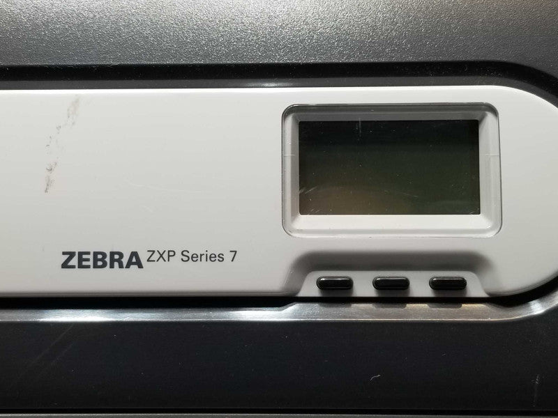Zebra ZXP Series 7 Z71-000C0000US00 Color Single-Sided ID Card Printer, Read _