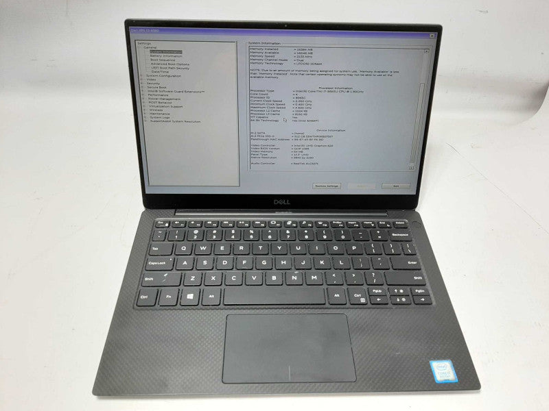 Dell XPS 13-9380 13.3\\" 4k Touch i7-8565U 1.80Gz/16GB DDR4, 512GB SSD $