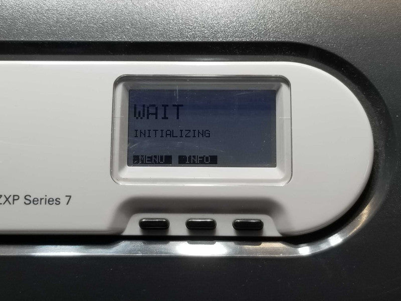 Zebra ZXP Series 7 Z71-000C0000US00 Color Single-Sided ID Card Printer, Read _