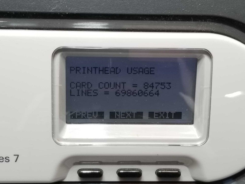 Zebra ZXP Series 7 Z71-000C0000US00 Color Single-Sided ID Card Printer, Read _