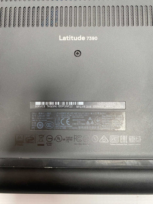 13\\" DELL Latitude 7390 with i7-8650U CPU 8GB RAM & 256GB SSD Storage  -