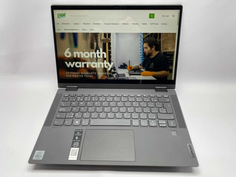 Lenovo ideapad flex 5 with i5-1035G1 CPU 8GB RAM & 256GB SSD Storage  -