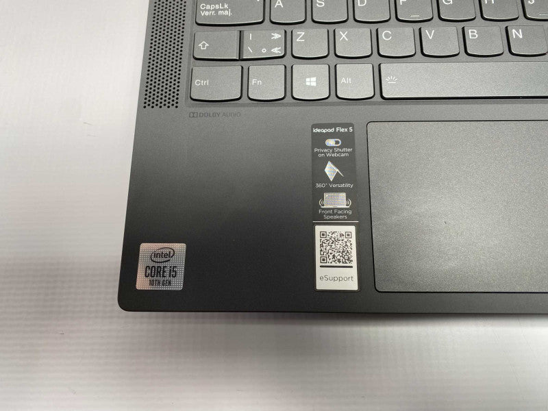 Lenovo ideapad flex 5 with i5-1035G1 CPU 8GB RAM & 256GB SSD Storage  -