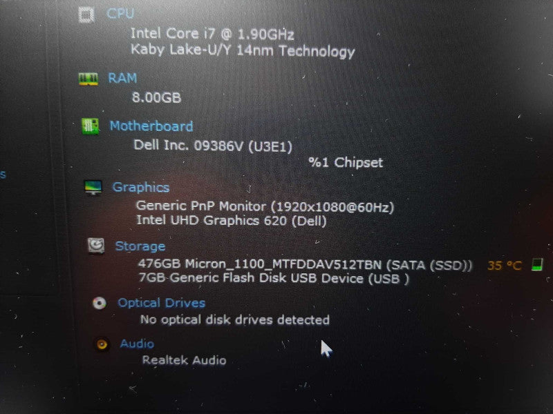 Dell Latitude 7390 i7-8650U @1.90GHz 16GB DDR4 512GB NVme 13.3\\" $