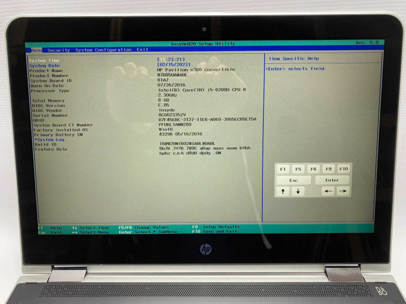 13\\" HP pavilion x360 Convertible with i5-6200U CPU 8GB RAM & 1TB Hard Drive  -