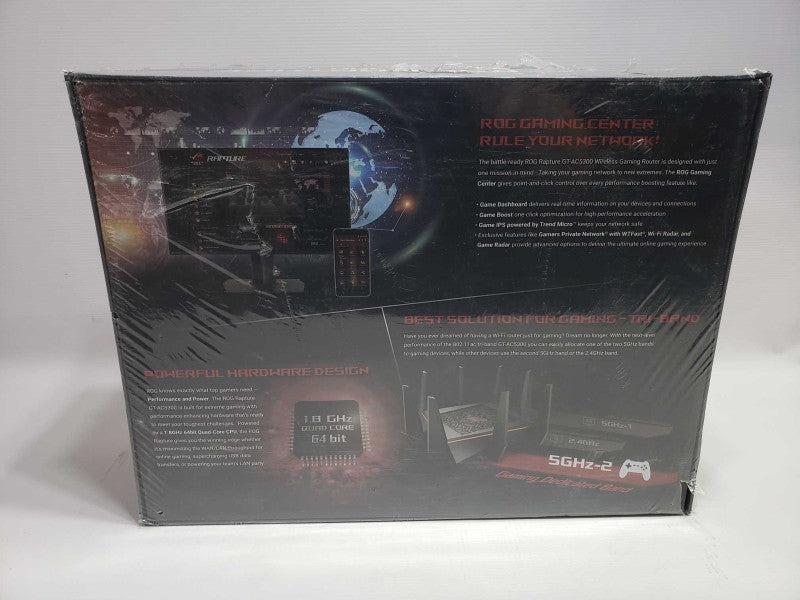 ASUS ROG Rapture GT-AC5300 Tri-Band Gaming Wi-Fi Router )