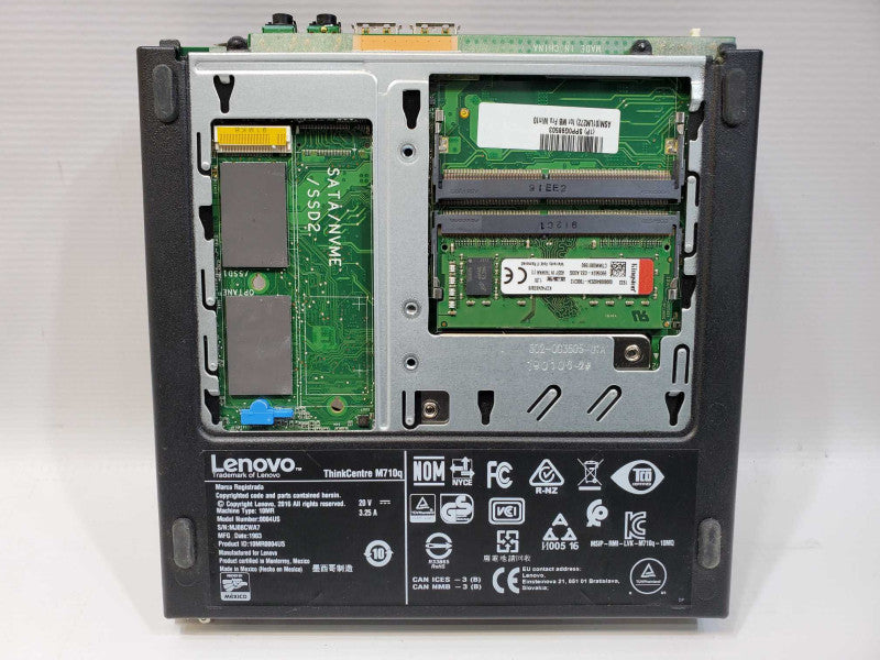 Lenovo ThinkCentre M710q Core i5-7500T @ 2.5GHz 8GB DDR4 No HDD (