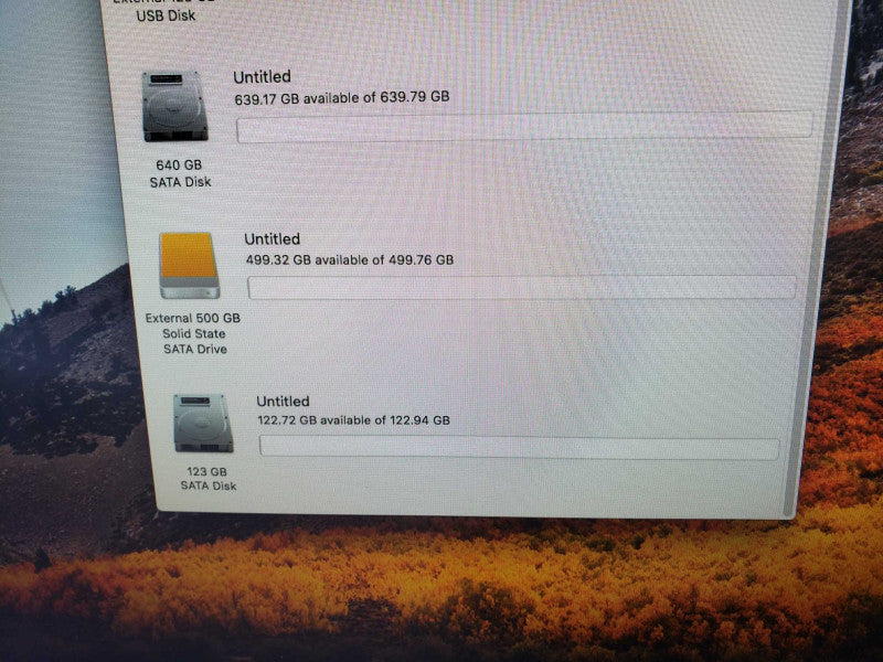 Mac Pro Tower A1289 Xeon W3540 @ 2.93 GHz 8 GB RAM 650GB HDD 500GB SSD )
