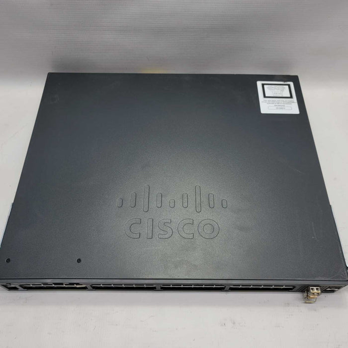 Cisco WS-C2960X-48FPS-L 48 Port PoE+ 2960X Gigabit Switch - READ =
