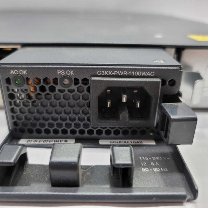 CISCO WS-C3560X-48PF-L POE GIGABIT SWITCH w/o Module w/ 1100W PSU =