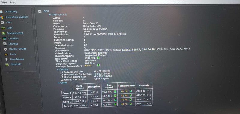 Dell Latitude 5400 14\\" Intel i5-8365U 1.60GHz 8th Gen 256SSD 16GB RAM
