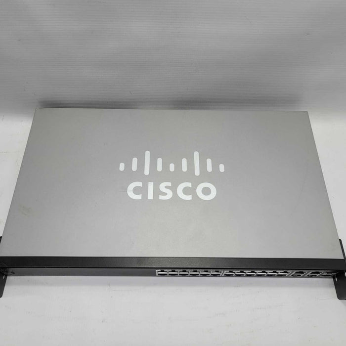 Cisco SG300-28PP-K9 V04 | 28-Port Gigabit PoE+ Switch w/ Rack Ears =