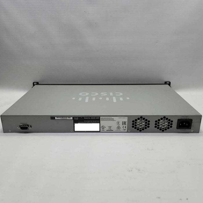 Cisco SG300-28PP-K9 V04 | 28-Port Gigabit PoE+ Switch w/ Rack Ears =